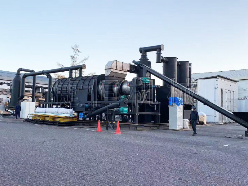 椰殼炭化機